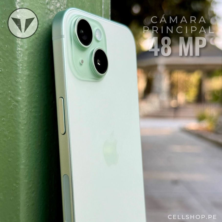 Apple iPhone 15 128GB Verde - Teléfono móvil